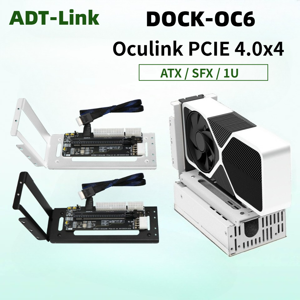 Weiß-Schwarzer EGPU Oculink GP – Oculink Egpu Dock Graphics Card Bewertung und Preis